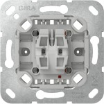 Gira 386500 Zugtaster 10 A 250 V~ mit schwimmender Schaltwippe für präzise Positionierung im Abdeckrahmen 