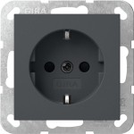Gira 445328 SCHUKO-Steckd. SP System 55 Anthrazit 