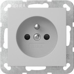 Gira 4485015 Steckdose 16 A 250 V~ mit Erdungsstift und erhöhtem Berührungsschutz (Safety Plus) 