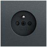 Gira 448573 Steckdose 16 A 250 V~ mit Erdungsstift, erhöhtem Berührungsschutz (Safety Plus) und Schnellbefestigung 