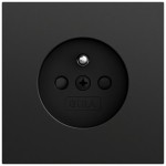 Gira 448574 Steckdose 16 A 250 V~ mit erhöhtem Berührungsschutz Safety Plus, Erdungsstift, Schnellbefestigung 