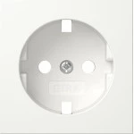 Gira 492003 Abd. SCHUKO-Steckd. System 55 Reinweiß 