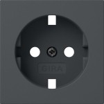 Gira 492028 Abd. SCHUKO-Steckd. System 55 Anthrazit 