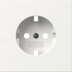 Gira 492070 Abd. SCHUKO-Steckd. Flächenschalter Reinweiß