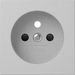 Gira 4945015 Abdeckung für Steckdose mit Erdungsstift 16 A 250 V~ und erhöhtem Berührungsschutz (Safety Plus) nach DIN 