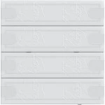 Gira 5004003 Tastsens.4.95 Komfort 4f OneKNX Weiß 