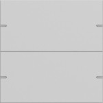 Gira 5022915 Wippenset 2-fach für Tastsensor 4 Grau matt (lackiert) 