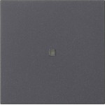 Gira 510428 RF Multi Bedienaufsatz 1-fach für KNX zur Steuerung von System 3000 Einsätzen und entfernten KNX Geräten 