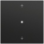Gira 510574 RF Multi Bedienaufsatz 1-fach mit Pfeilsymbolen für KNX zur Steuerung von System 3000 Einsätzen 