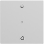 Gira 510676 Multi Bedienaufsatz 1-fach mit Heizmodus für KNX, kompatibel mit System 70 Programmübergreifend 