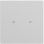 Gira 510776 Multi Bedienaufsatz 2-fach für KNX zur Steuerung von System 3000 Einsätzen und entfernten KNX Geräten 