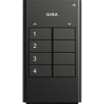Gira 512400 RF Handsender 4-fach für KNX Anthrazit 