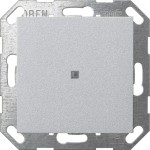 Gira 517126 Taster Wippe 1f OneKNX System 55 F Alu 