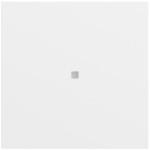 Gira 517172 Taster Wippe 1f OneKNX System 70 Reinweiß matt lackiert 
