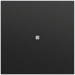 Gira 517174 Taster Wippe 1f OneKNX System 70 Schwarz matt lackiert 