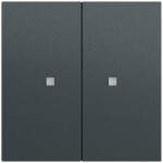 Gira 517373 Taster Wippe 2f OneKNX System 70 Anthrazit lackiert 
