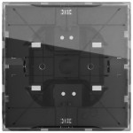 Gira 534100 Tastsensor mit integriertem Busankoppler, Anschluss für Fernfühler, Temperatursensor, Funktionen: Schalten 