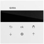 Gira 536670 S3000 Jal.- Schaltuhr Display System 70 Reinweiß 