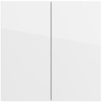 Gira 537070 Wippe 2f unbedruckt System 70 Reinweiß 