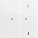 Gira 538170 Jalousie- und Schaltuhr mit Bluetooth zur Bedienung und Programmierung per App Reinweiß 