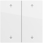 Gira 538770 Wippe 2f Pfeile System 70 Reinweiß 