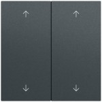 Gira 538773 Wippe 2f Pfeile System 70 Anthrazit lackiert 