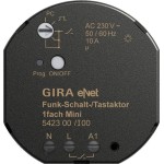 Gira 542300 Funk Schalt-/Tastaktor 1f Mini Gira eNet 