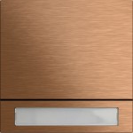 Gira 5531921 Vandalismussicheres, kratzfestes Ruftastenmodul mit angenehmer Bedienung 