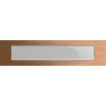 Gira 5547921 Ruftaste mit Beschriftungsfeld in Bronze passend für System 106. Professionelle Beschriftung über 