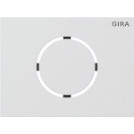 Gira 5579902 System 106 Frontplatte Türstationsmodul Verkehrsweiß (lackiert) 