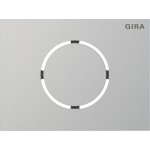 Gira 5579926 System 106 Frontplatte Türstationsmodul Aluminium 