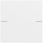 Gira 575170 Wippenset 1-fach passend für Tastsensor 4.70 in Reinweiß glänzend aus der Serie System 70 (Zubehör) 