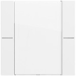 Gira 577170 Wippenset 1-fach mit Beschriftungsfeld für Tastsensor 4.70 in Reinweiß glänzend (Zubehör) 