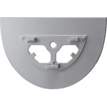 Gira 814026 Standfuß passend für Gira Energiesäule 491 bis 769 mm in Aluminiumfarbe 