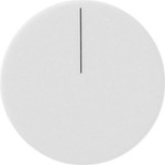 Gira 830527 Stellrad für Stetigregler KNX in Reinweiß seidenmatt passend für System 55 Programmübergreifend 