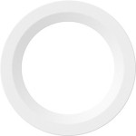 Gira 8306530 Schmaler Designring in Weiß passend für Präsenzmelder Mini von 