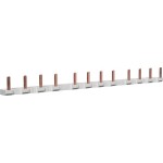 Gira 831400 Set mit 6 einpoligen Phasenschienen und 4 Endkappen als Zubehör für Gira One und KNX Schaltaktor 24fach 
