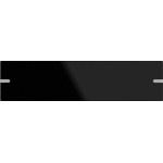 Gira 832405 Wippe 4-fach individuell für Tastsensor 4.95 in Schwarz, passend für Gira TS4 Serie 