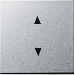 Gira 861626 Ersatzteil Wippe mit Bedruckung Pfeilsymbole Farbe Alu 