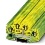 Phoenix Contact 3036039 Schutzleiter-Doppelstockklemme grün-gelb STTB 4-PE 50 Stück 