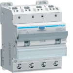 Hager ADM410QC FI/LS Fehlerstrom-Leitungsschutzschalter 4P 6kA B-10A 30mA Typ A QC/QB 