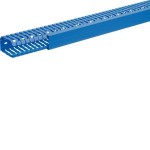 Hager BA760040BL Verdrahtungskanal aus PVC BA7 60x40mm blau 2 Meter 
