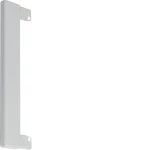 Hager BR100WK7035 Abschlussstück für Wand-Blende zu BR/A/H/S Breite 100mm Stahlblech lichtgrau 