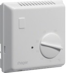 Hager EK052 Raumthermostat Bimetall mit Wechselkontakt 