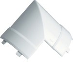 Hager EK4004039016 Außeneck schnittkaschierend zu Eckkanal EK 40x40mm verkehrsweiß 