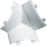 Hager EK4004089016 T-Stück schnittkaschierend zu Eckkanal EK 40x40mm verkehrsweiß 