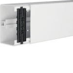 Hager FB8013009016 Leitungsführungskanal mit Geräte/Trennwandeinbauoption PVC FB 80x130mm verkehrsweiß 2 Meter 