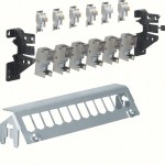 Hager FZ12MM Patch-Panel univers 12-fachE-Datinkl 6xRJ45TE für Hutschiene/geschraubt 