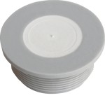 Hager GZ100G Leitungseinführungstüllen universal aus Kunststoff Größe M20 grau 