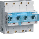 Hager HTN625E SLS-Schalter 4-polig 3P+N E-Charakteristik 25A für Hutschienenmontage 